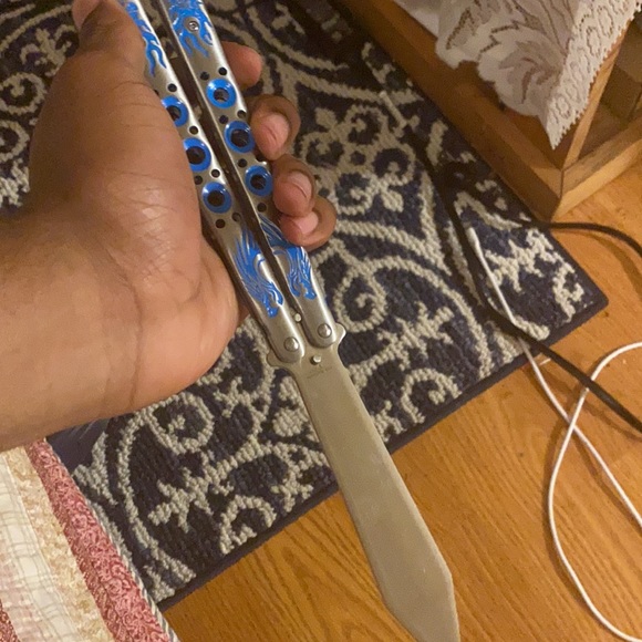 9” standard 440 | steel balisong - Picture 3 of 5